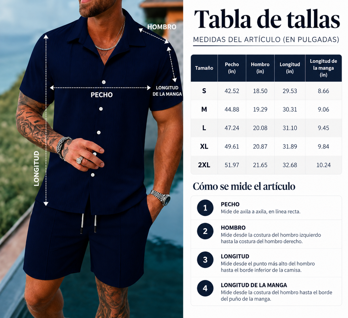 Tabla de tallas